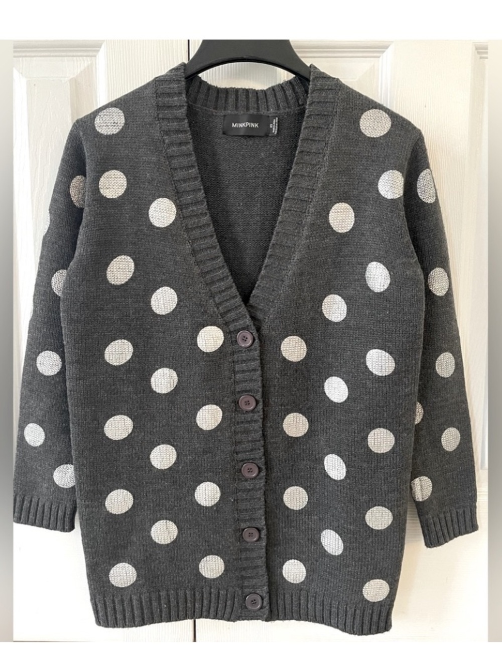 MINKPINK Button Down Cardigan Size XS